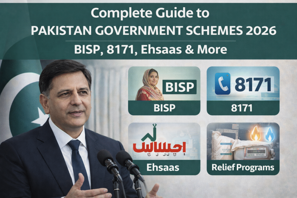 pakistan ki govt schemes