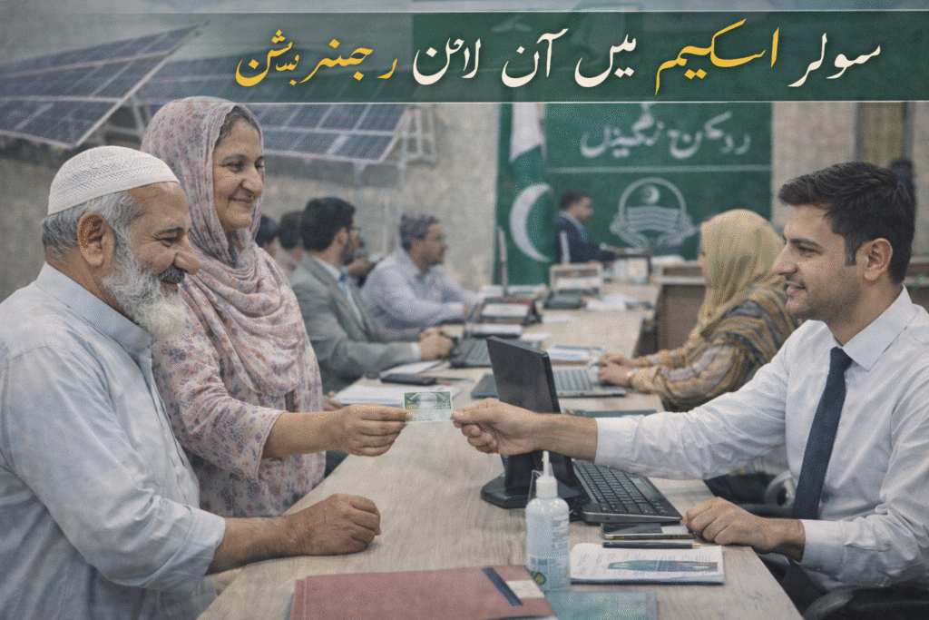 solar panel registration