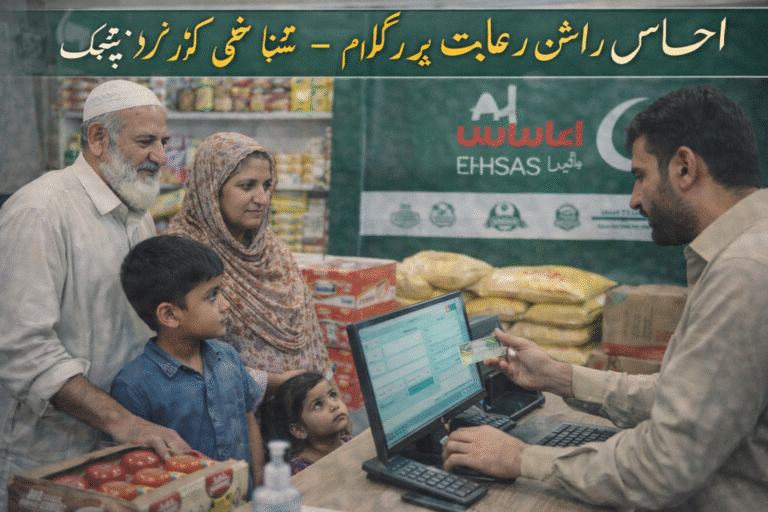 ehsaas rashan program cnic check