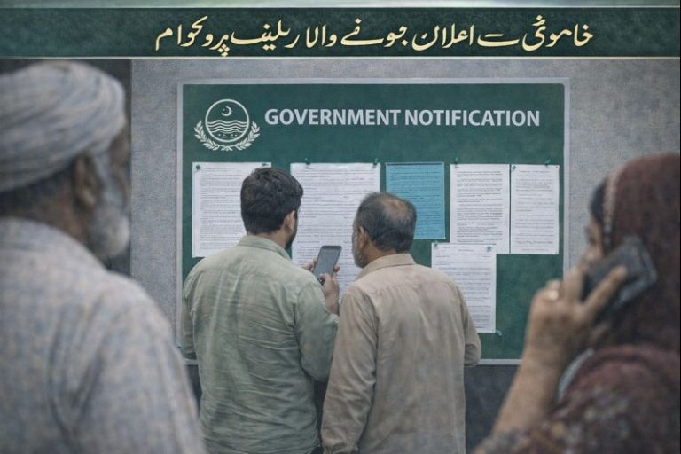 new government relief program pakistan