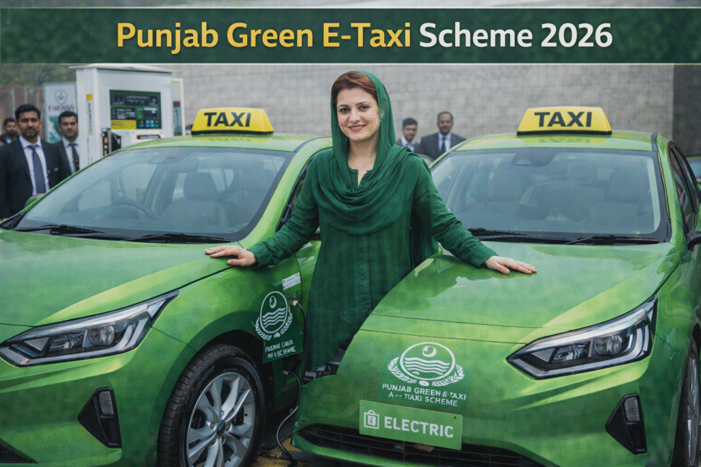electric taxi scheme pakistan